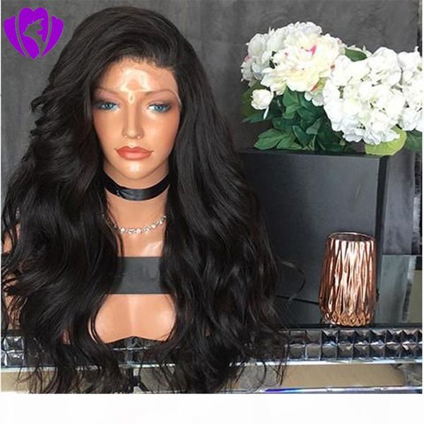 heat resistant 10-30inches long black wig synthetic lace front wig with baby hair 180% density body wave wigs for black women
heat resistant 10-30inches long black wig synthetic lace front wig with baby hair 180% density body wave wigs for black women
