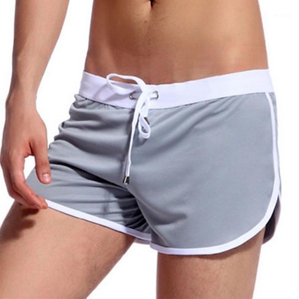 men's quick dry loose nylon shorts drawstring low waist summer beach shorts boxer home pajamas sleepwear1, White;black
men's quick dry loose nylon shorts drawstring low waist summer beach shorts boxer home pajamas sleepwear1, White;black