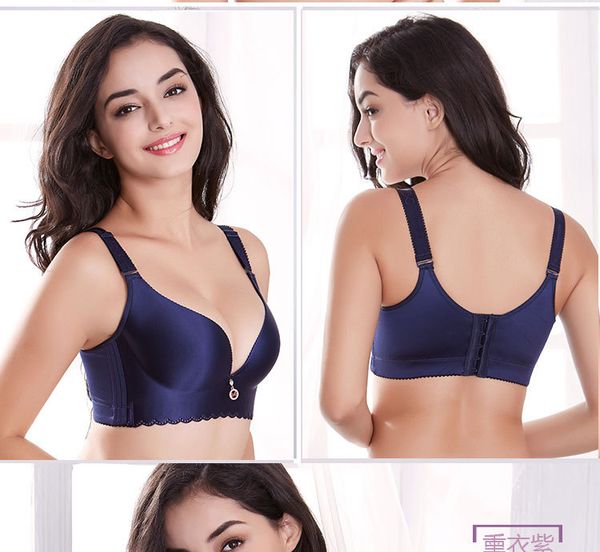 women pushup bra seamless large size lady wireless lingerie bra 6 color cup strappy womens intimaties underwear for girls, Red;black
women pushup bra seamless large size lady wireless lingerie bra 6 color cup strappy womens intimaties underwear for girls, Red;black