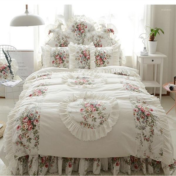 lace&cotton 3/4pcs floral princess style bedding no filling duvet cover set bed skirt twin full king size
lace&cotton 3/4pcs floral princess style bedding no filling duvet cover set bed skirt twin full king size