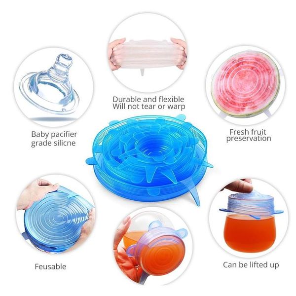 reusable fresh keeping seal covers compression universal sile stretch lids kitchen accessories us bbyhpr bdesports
reusable fresh keeping seal covers compression universal sile stretch lids kitchen accessories us bbyhpr bdesports