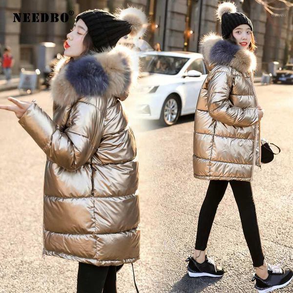 winter jacket women fur hooded parka glossy winter coat women oversized puffer jacket casaco cotton padded warm womens1, Black
winter jacket women fur hooded parka glossy winter coat women oversized puffer jacket casaco cotton padded warm womens1, Black
