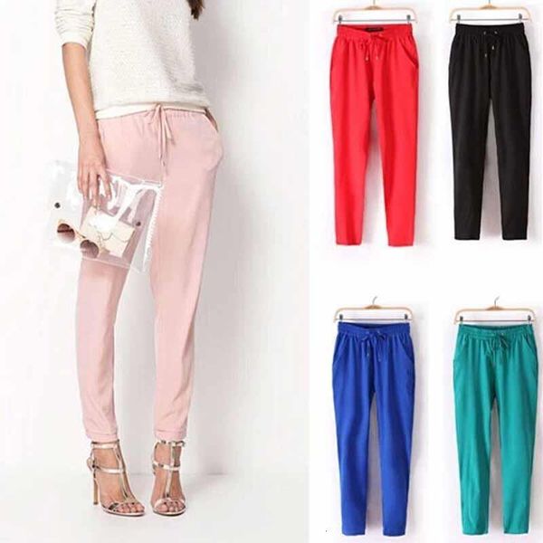 women solid pants 2020 summer ladies elastic waist loose casual harem pants women's pocket straight trousers plus size, Black;white
women solid pants 2020 summer ladies elastic waist loose casual harem pants women's pocket straight trousers plus size, Black;white