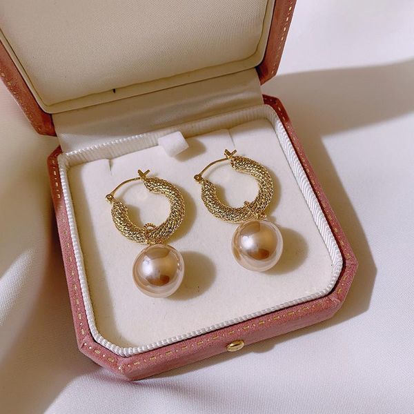 stud retro personality pearl earring delicate french metal ear ring earrings female fashion jewelry accessories birthday gift, Golden;silver
stud retro personality pearl earring delicate french metal ear ring earrings female fashion jewelry accessories birthday gift, Golden;silver
