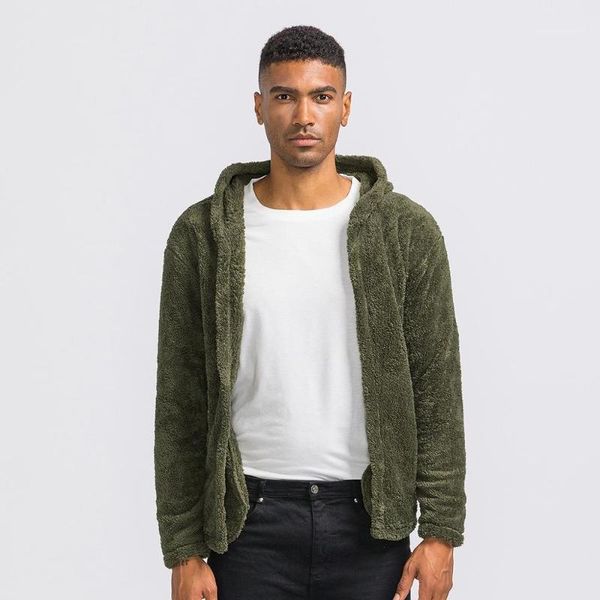 men's jackets hoodies teddy fleece mens coats and fashion men winter casual loose double-sided plush long sleeve hoodie coat 4#1, Black;brown
men's jackets hoodies teddy fleece mens coats and fashion men winter casual loose double-sided plush long sleeve hoodie coat 4#1, Black;brown