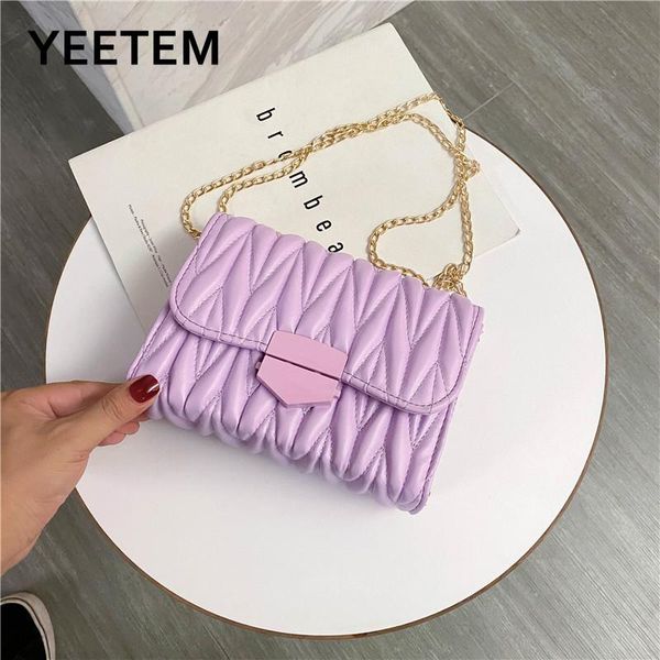 2021 summer macaron color pu leather folds new fashion chain messenger bag fashion all-match lady small square bag
2021 summer macaron color pu leather folds new fashion chain messenger bag fashion all-match lady small square bag