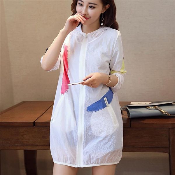 summer new beach thin breathable long large size korean sunscreen windbreaker female vintage spring rainbow color white jacket, Tan;black
summer new beach thin breathable long large size korean sunscreen windbreaker female vintage spring rainbow color white jacket, Tan;black