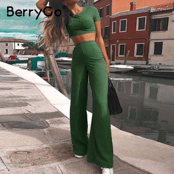berrygo knitted 2 pieces women tracksuit casual women crop tracksuit set jumpsuit wide leg pants set suits female outfit1, White
berrygo knitted 2 pieces women tracksuit casual women crop tracksuit set jumpsuit wide leg pants set suits female outfit1, White