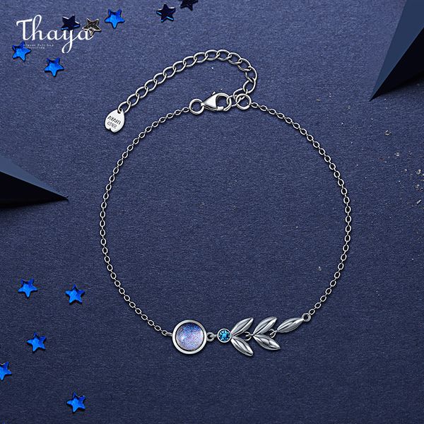 thaya real s925 light purple moonstone charm bracelet thin chain silver bracelets for women luxury gift fine jewelry q1214, Black
thaya real s925 light purple moonstone charm bracelet thin chain silver bracelets for women luxury gift fine jewelry q1214, Black