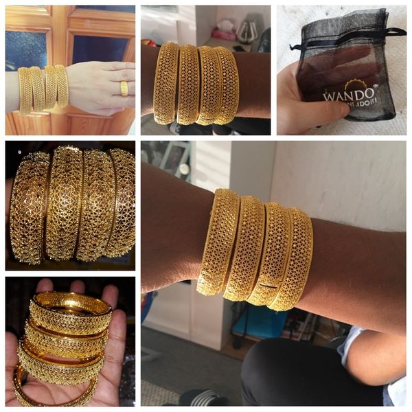 wando 4pcs / лот 24k золотые браслеты для женщин золотой дубай невеста свадьба эфиопский браслет африка браслет арабские ювелирные изделия з, Black
wando 4pcs / лот 24k золотые браслеты для женщин золотой дубай невеста свадьба эфиопский браслет африка браслет арабские ювелирные изделия з, Black