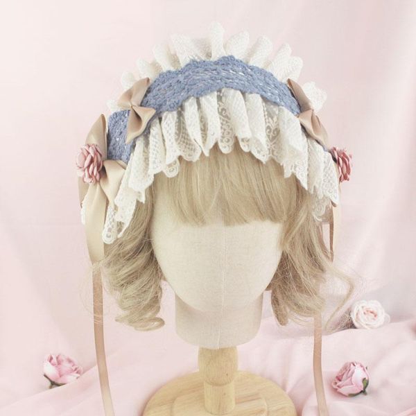 lullaby handmade grayish blue headwear bow rose hairband kc lace hair ribbon headband lolita original design cute
lullaby handmade grayish blue headwear bow rose hairband kc lace hair ribbon headband lolita original design cute