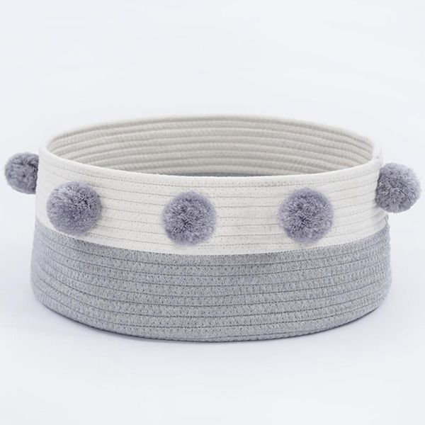 cat cotton weaving bed pet dog bed soft cotton round shape house foldable easy to clean round wash comfortable and safe lasting1
cat cotton weaving bed pet dog bed soft cotton round shape house foldable easy to clean round wash comfortable and safe lasting1