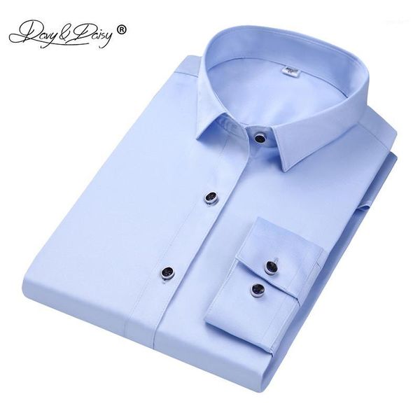 men's dress shirts 2021 arrival spring men shirt bamboo fiber long sleeved solid male business casual ds2591, White;black
men's dress shirts 2021 arrival spring men shirt bamboo fiber long sleeved solid male business casual ds2591, White;black