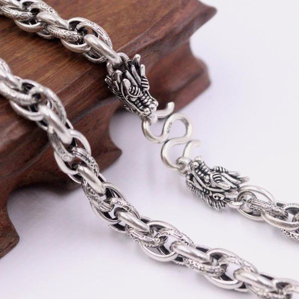 chains pure 925 sterling silver necklace width 7.5mm double rolo link chain dragon head butten 21.65"l, 23.62"l 25.59"l for m
chains pure 925 sterling silver necklace width 7.5mm double rolo link chain dragon head butten 21.65"l, 23.62"l 25.59"l for m
