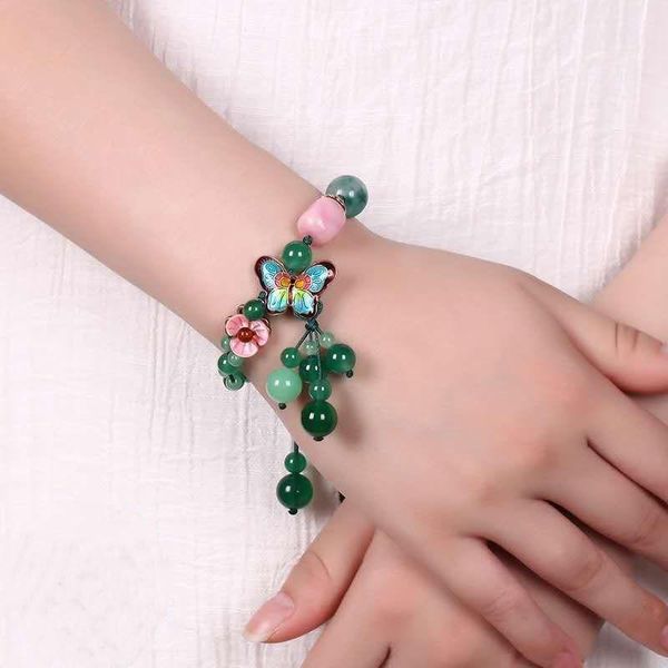 charm bracelets pink flower bead cloisonne butterfly initial charms bracelet vintage emo grunge ethnic jewellry for women girls classic gift, Golden;silver
charm bracelets pink flower bead cloisonne butterfly initial charms bracelet vintage emo grunge ethnic jewellry for women girls classic gift, Golden;silver