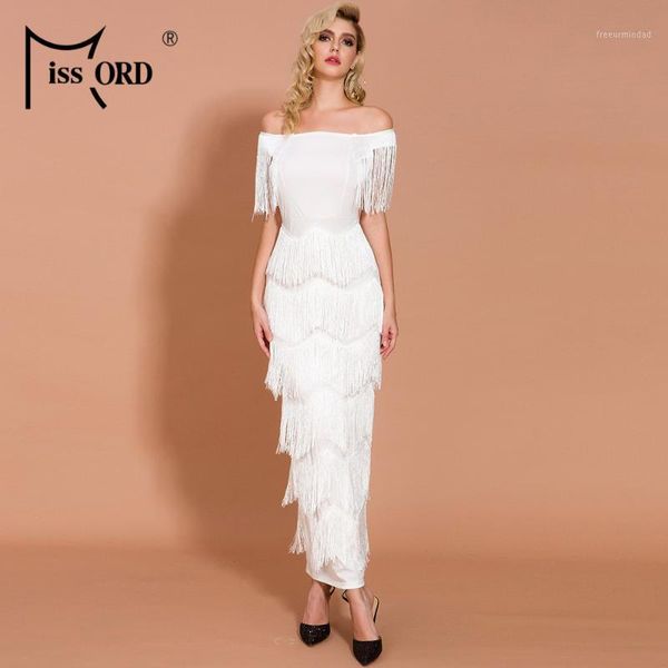 casual dresses missord 2021 women slash neck off shoulder female tassels ruffles elegant maxi bodycon dress mq197491, Black;gray
casual dresses missord 2021 women slash neck off shoulder female tassels ruffles elegant maxi bodycon dress mq197491, Black;gray