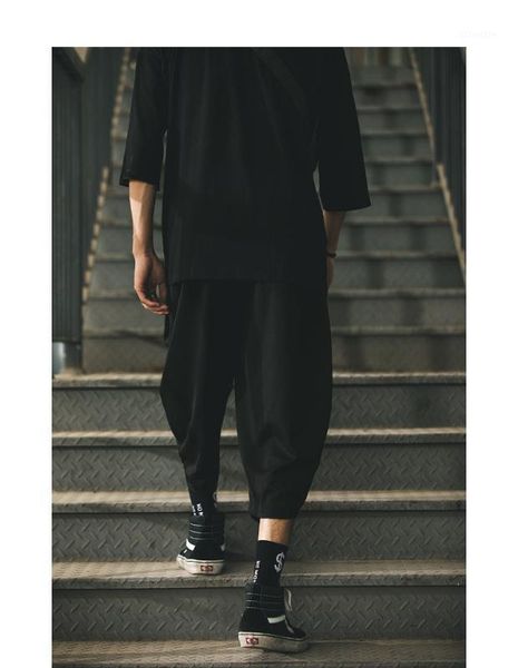 summer original design hair stylist tide brand dark casual pants style large size men's wide-leg pants1, Black
summer original design hair stylist tide brand dark casual pants style large size men's wide-leg pants1, Black
