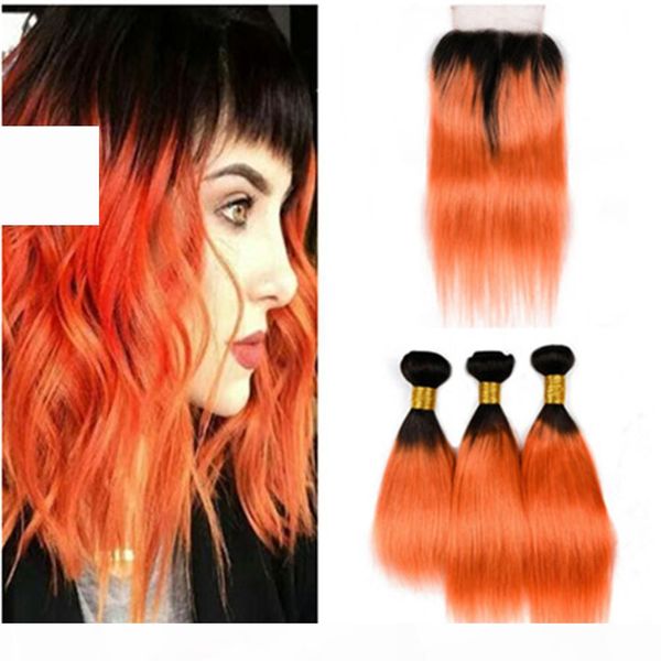 silky straight #1b orange ombre malaysian virgin human hair weaves with closure orange ombre 4x4 lace closure with weave bundles, Black
silky straight #1b orange ombre malaysian virgin human hair weaves with closure orange ombre 4x4 lace closure with weave bundles, Black