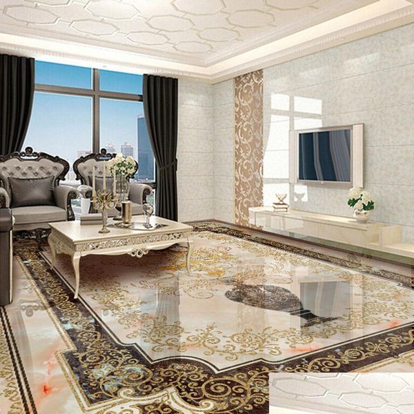 custom self-adhesive 3d floor wallpaper mural classic european style vase marble floor tile wall paper sticker l jllglu yummy_shop
custom self-adhesive 3d floor wallpaper mural classic european style vase marble floor tile wall paper sticker l jllglu yummy_shop