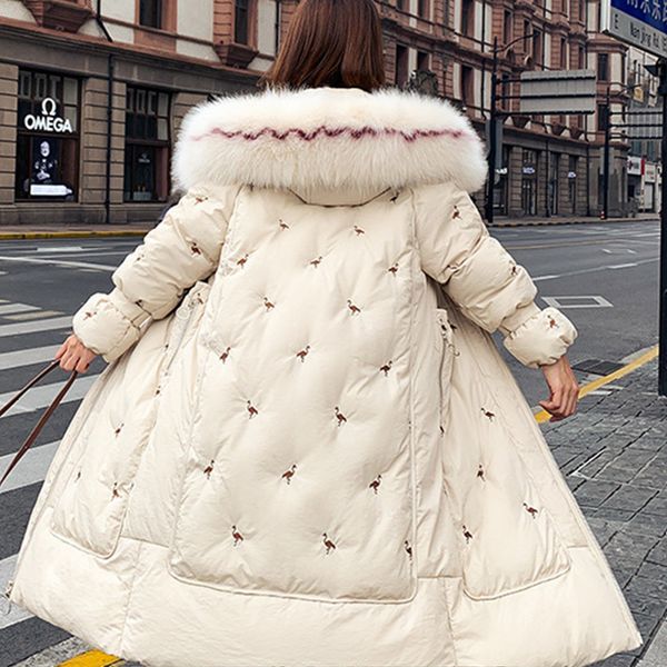 women's winter jacket 2021 parkas long korean ladies coats and jackets for women female elegant down cotton casual hooded, Black
women's winter jacket 2021 parkas long korean ladies coats and jackets for women female elegant down cotton casual hooded, Black