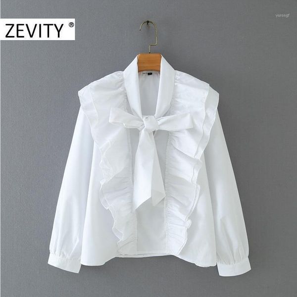 zevity new women fashion v neck bow tie casual smock blouse shirt women pleated ruffles chic white blusas streetwear ls72411
zevity new women fashion v neck bow tie casual smock blouse shirt women pleated ruffles chic white blusas streetwear ls72411