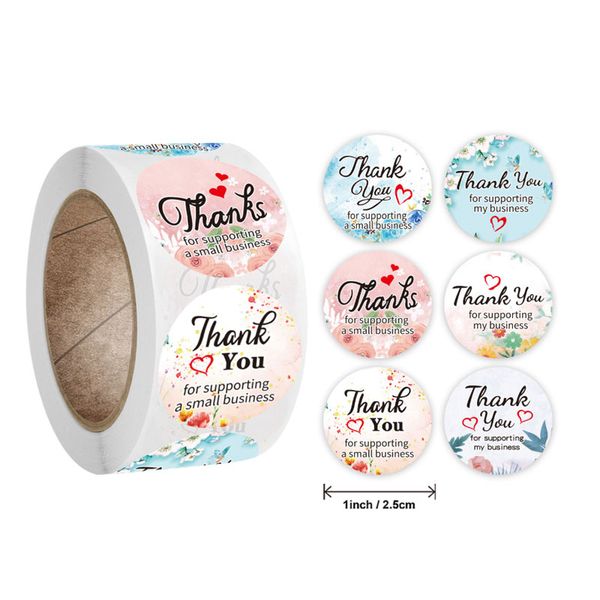 500pcs 1inch flower thank you for supporting my small business handmade round adhesive stickers label baking gift decoration
500pcs 1inch flower thank you for supporting my small business handmade round adhesive stickers label baking gift decoration