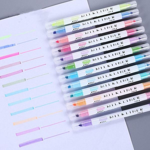 2020 new 12pcs/batch highlighter crayon watercolor pen watercolor pen highlighter painting painting stationery trend, Black;red
2020 new 12pcs/batch highlighter crayon watercolor pen watercolor pen highlighter painting painting stationery trend, Black;red