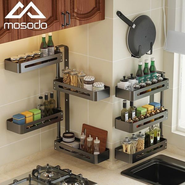hooks & rails kitchen shelf corner rotation seasoning rack aluminum alloy bathroom multi-layer without hole wall hanging rotary storage
hooks & rails kitchen shelf corner rotation seasoning rack aluminum alloy bathroom multi-layer without hole wall hanging rotary storage