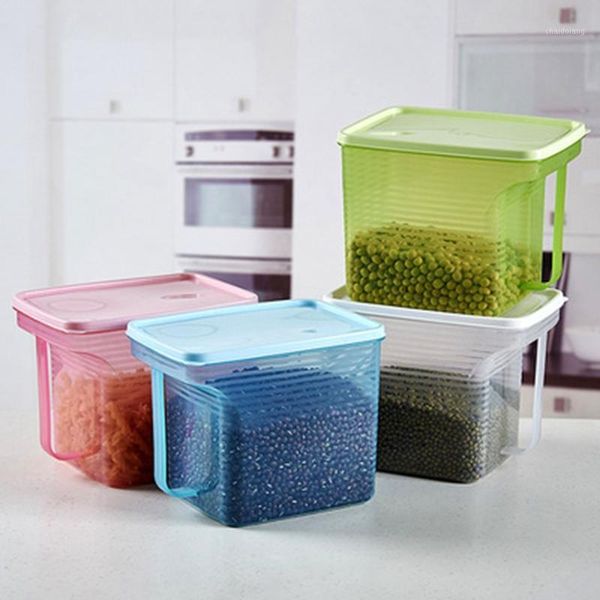 transparent plastic storage box for kitchen dry save organizer container storage box with single handle1
transparent plastic storage box for kitchen dry save organizer container storage box with single handle1