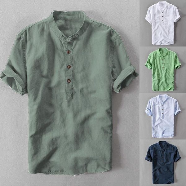 men's white shirt men shirt cotton vintage short sleeve solid color stand collar shirts sreetwear casual dropshipping1, White;black
men's white shirt men shirt cotton vintage short sleeve solid color stand collar shirts sreetwear casual dropshipping1, White;black