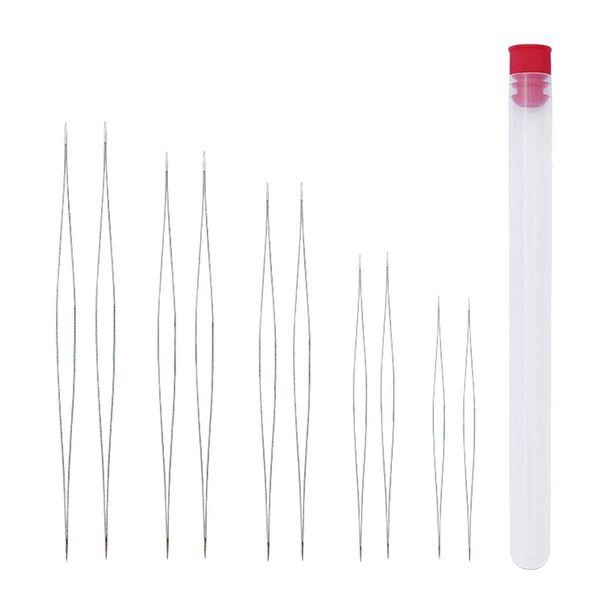 5 размеры (10 шт.) стальная бисера игла для diy ремесленные изделия ювелирные изделия штыри инструментов для резьбы бусины строковый шнур ле