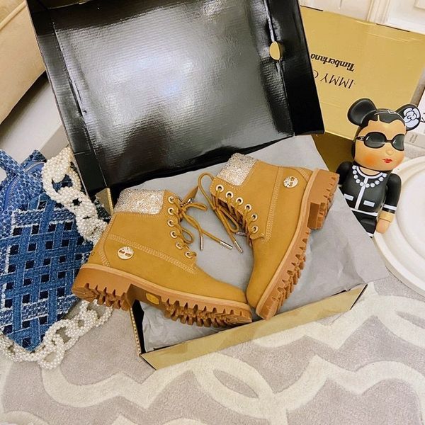 2020 song xi's same style of anti rotten rhubarb martin boots women's thick bottom work clothes high rhinestone leather short, Black
2020 song xi's same style of anti rotten rhubarb martin boots women's thick bottom work clothes high rhinestone leather short, Black