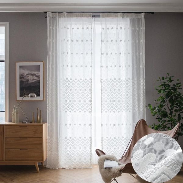 curtain & drapes fashion white sheer curtains for kids bedroom jacquard flower 1 panel window tulle living room el kitchen door
curtain & drapes fashion white sheer curtains for kids bedroom jacquard flower 1 panel window tulle living room el kitchen door