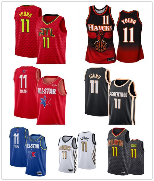 atlanta hawks men trae young #11 swingman icon association city nba basketball jersey, Black
atlanta hawks men trae young #11 swingman icon association city nba basketball jersey, Black