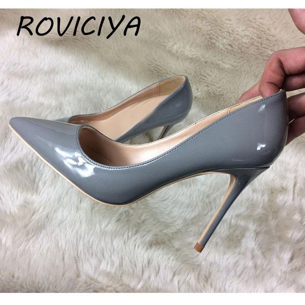dress shoes women's fashion 12cm high heels gray pointed toe single bridal wedding party qp062 roviciya, Black
dress shoes women's fashion 12cm high heels gray pointed toe single bridal wedding party qp062 roviciya, Black