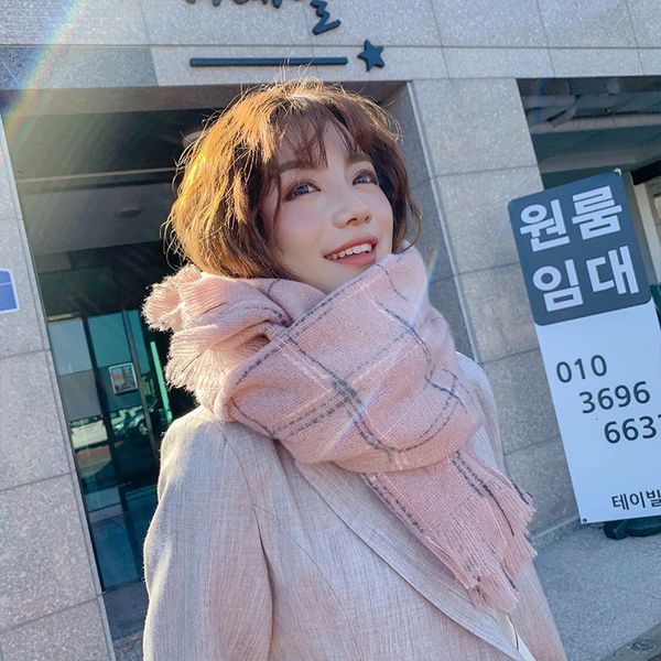 japanese and brand sweet new autumn and winter scarves for women's warm and thickened long printed plaid shawl klwe, Blue;gray
japanese and brand sweet new autumn and winter scarves for women's warm and thickened long printed plaid shawl klwe, Blue;gray