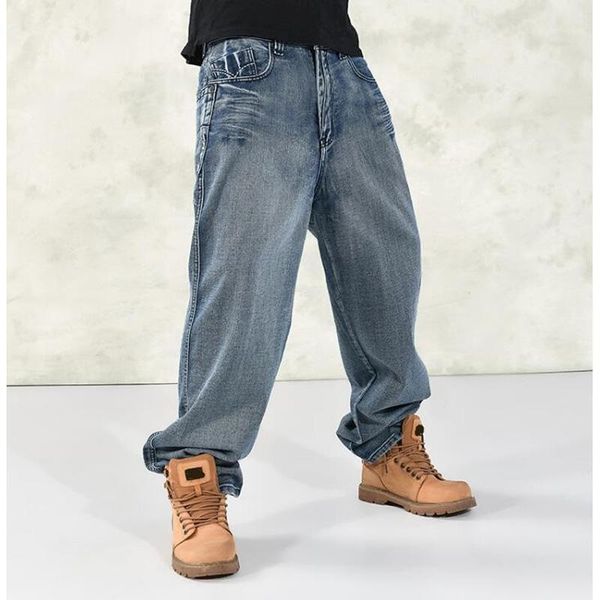 man loose jeans hip hop skateboard pants men's jeans fashion men trousers size 30-461, Blue
man loose jeans hip hop skateboard pants men's jeans fashion men trousers size 30-461, Blue