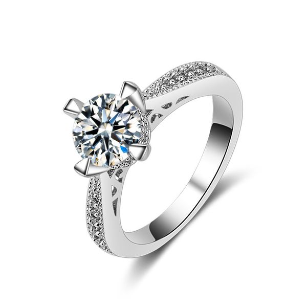 korean version of the white copper-plated gold-plated diamond ring trend simple wild ring explosion style fashion trend retro, Silver
korean version of the white copper-plated gold-plated diamond ring trend simple wild ring explosion style fashion trend retro, Silver