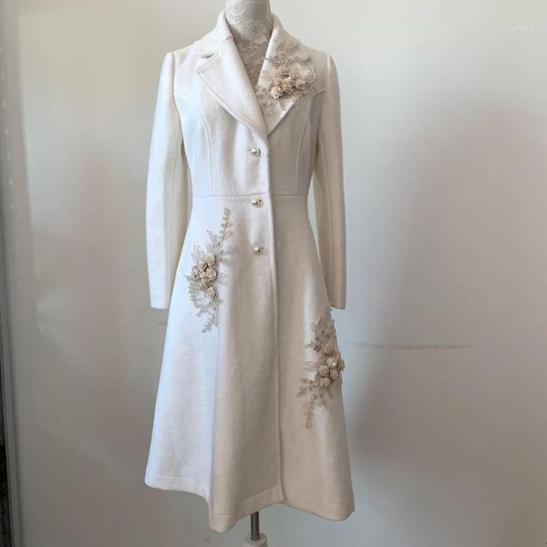 winter fashion thicker warm wool blends coat appliques beading cashmere coat female pearl breasted slim wool outerwear f23431, Black
winter fashion thicker warm wool blends coat appliques beading cashmere coat female pearl breasted slim wool outerwear f23431, Black