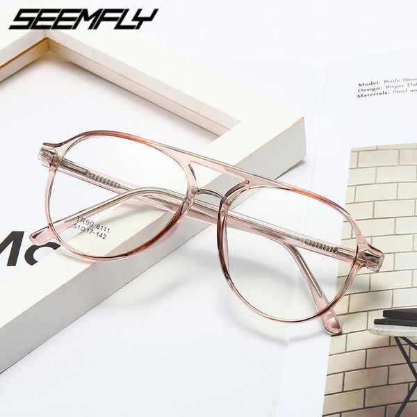 seemfly big frame glasses women men oversized transparent clear lens eyeglasses spectacle female goggle plain mirror eyewear new, Black
seemfly big frame glasses women men oversized transparent clear lens eyeglasses spectacle female goggle plain mirror eyewear new, Black