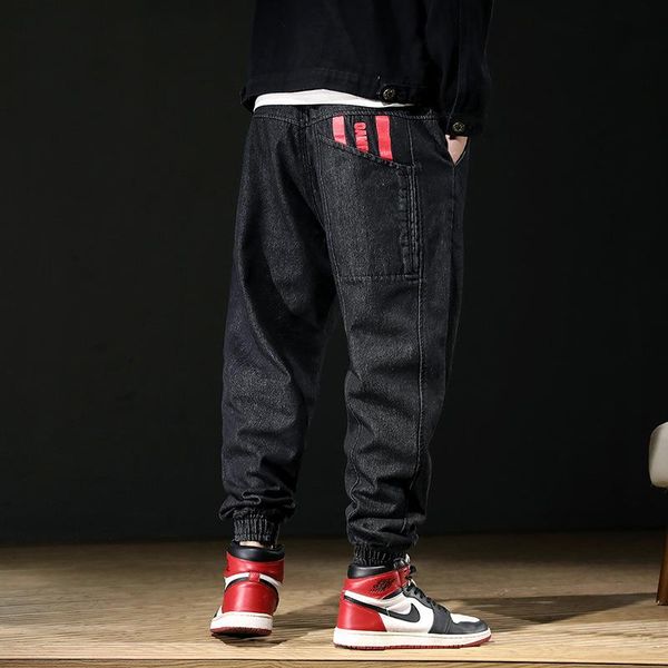 high street fashion men jeans loose fit harem trousers preppy style joggers pants hombre big size 28-42 black hip hop jeans men, Blue
high street fashion men jeans loose fit harem trousers preppy style joggers pants hombre big size 28-42 black hip hop jeans men, Blue