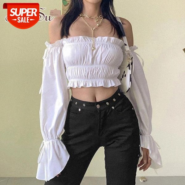 artsu ruffles white off shoulder crop women elastic flare sleeve t-shirt ladies autumn backless tee shirt femme ts52288 #wb8y
artsu ruffles white off shoulder crop women elastic flare sleeve t-shirt ladies autumn backless tee shirt femme ts52288 #wb8y