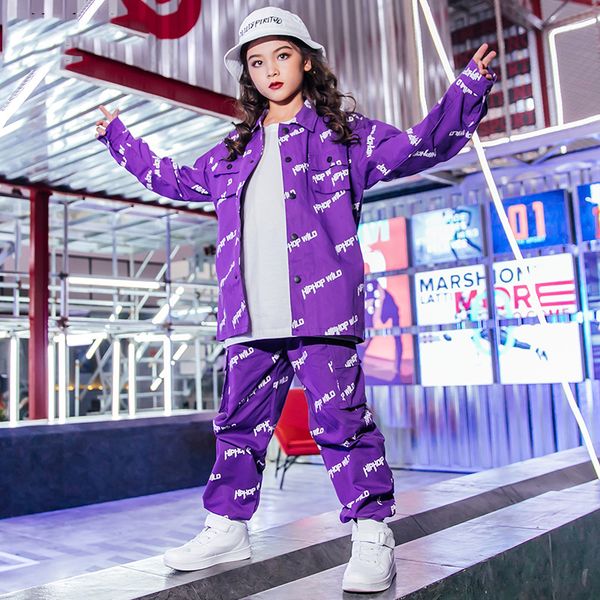 hip hop girl loose dancing clothes purple shirt pant handsome street dance outfit festival jazz dance costume chidren suit 345, Black;red
hip hop girl loose dancing clothes purple shirt pant handsome street dance outfit festival jazz dance costume chidren suit 345, Black;red