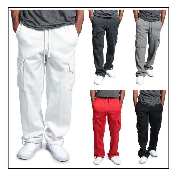 cargo pants men streetwear men's loose-fitting multi-pocket cotton trousers large size casual straight cargo pants multicolor, Black
cargo pants men streetwear men's loose-fitting multi-pocket cotton trousers large size casual straight cargo pants multicolor, Black