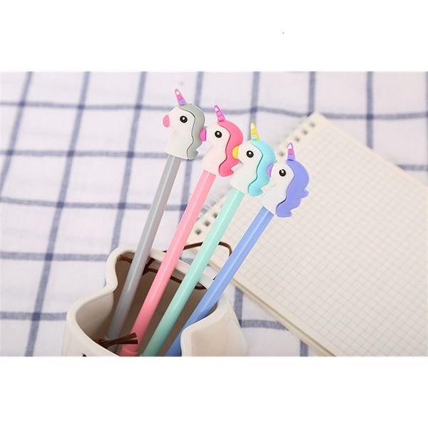 factory price unicorn gel ink pen kid stationery toy black kawaii school office supplies multi colors
factory price unicorn gel ink pen kid stationery toy black kawaii school office supplies multi colors