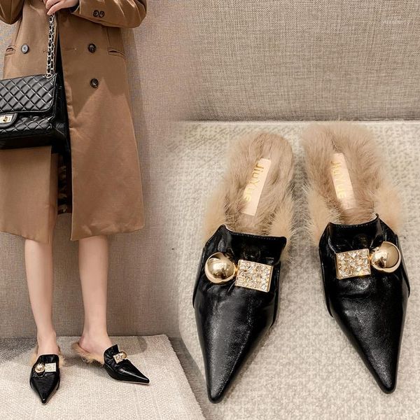 2020 shoes crystal heels pu cover toe ladies' slippers luxury slides slipers women shallow high heeled mules pointed designer1, Black
2020 shoes crystal heels pu cover toe ladies' slippers luxury slides slipers women shallow high heeled mules pointed designer1, Black