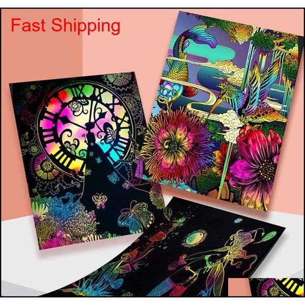 lelance 50 sheets scratch art paper set, arts and crafts supplies for kids birthday party favors rainbow scratch p jllhwm yummy_shop
lelance 50 sheets scratch art paper set, arts and crafts supplies for kids birthday party favors rainbow scratch p jllhwm yummy_shop