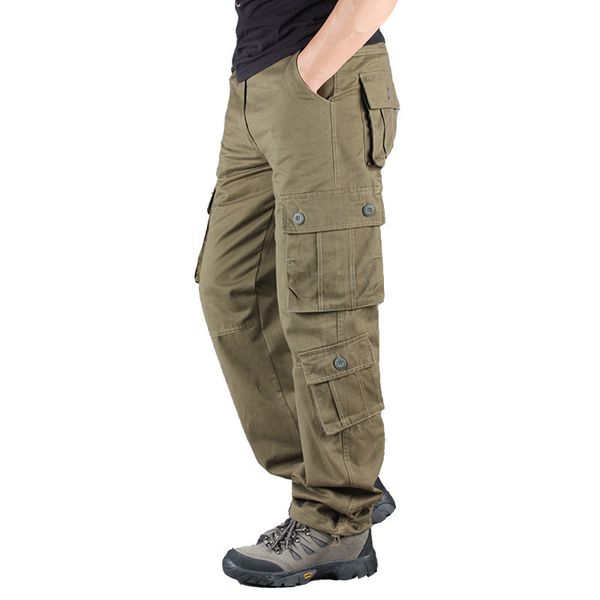 2021spring men's overalls outdoor casual trousers plus size straight leg sweatpants multi-pocket loose wear-resistant work pants, Black
2021spring men's overalls outdoor casual trousers plus size straight leg sweatpants multi-pocket loose wear-resistant work pants, Black