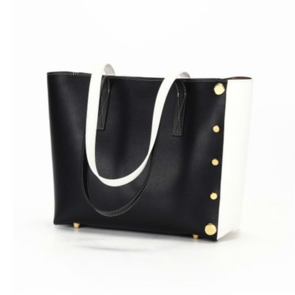 coated leather large capacity of women tote color shredded soulder for ladies winter riveite bag
coated leather large capacity of women tote color shredded soulder for ladies winter riveite bag