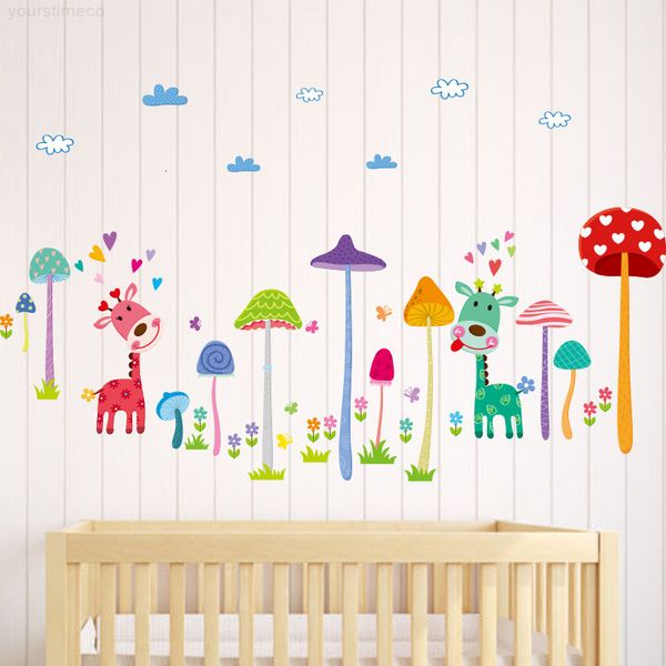 children room bedroom background decorate cartoon mushroom tree giraffe wall stickers lovely paster gift for kids zhao
children room bedroom background decorate cartoon mushroom tree giraffe wall stickers lovely paster gift for kids zhao